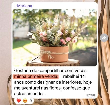 Feedback de aluna