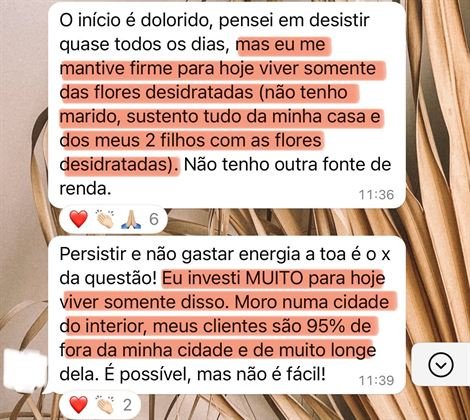 Feedback de aluna