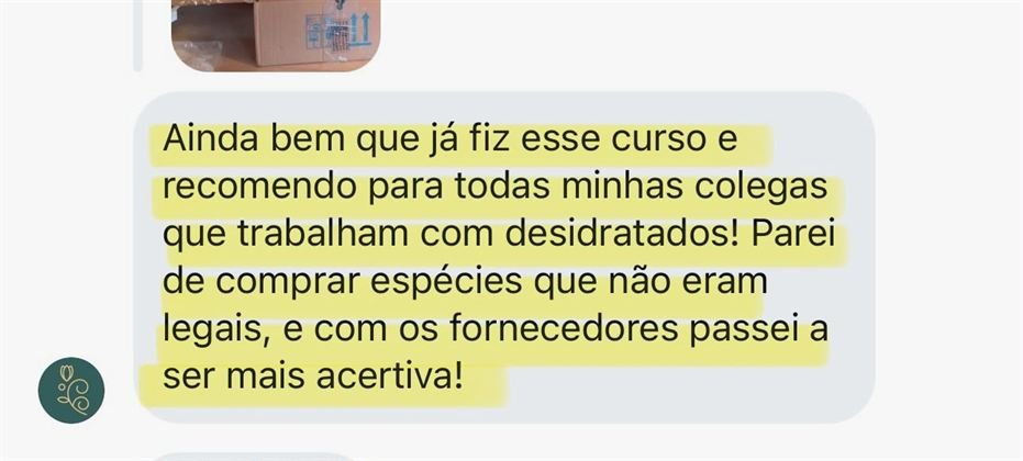 Feedback de aluna