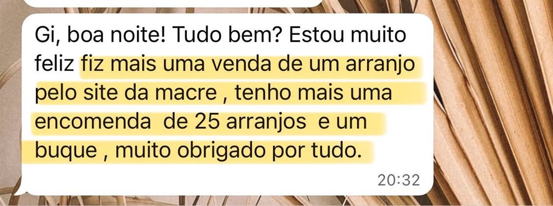 Feedback de aluna
