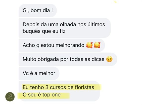 Feedback de aluna