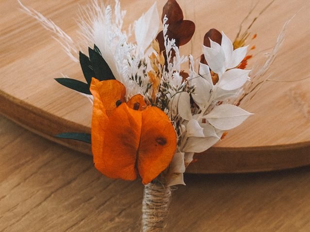 Flor de lapela noivo